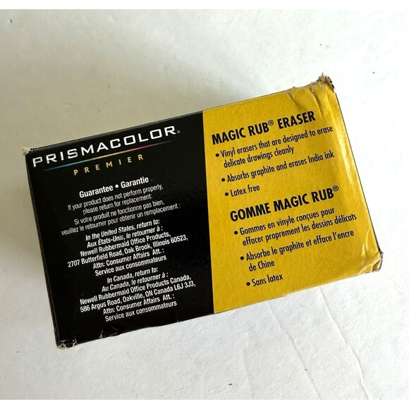 12 Count Box NEW Prismacolor 73201 Magic Rub Vinyl Drafting Erasers - Picture 3 of 6